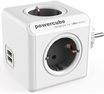 Сетевой разветвитель Allocacoc PowerCube Original USB GREY 1202GY/DEOUPC