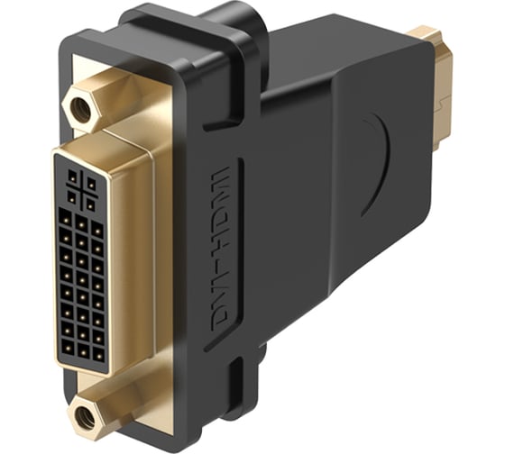 Адаптер Ugreen (20123) hdmi male to dvi (24+5) female adapter. цвет: черный 20123_