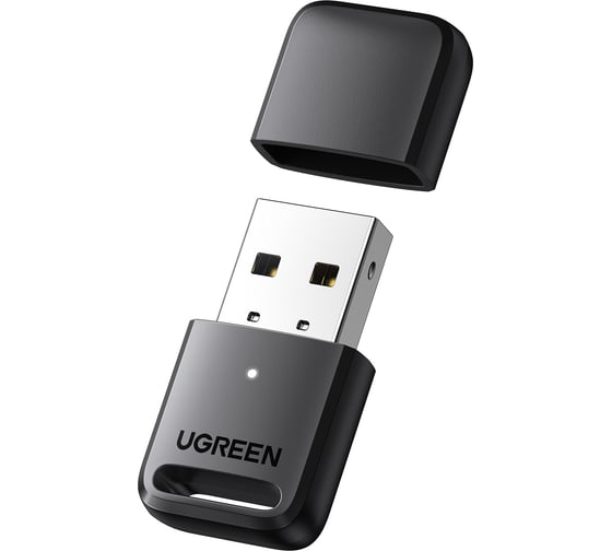 Адаптер Ugreen cm390 (80890) bluetooth 5.0 usb adapter. цвет: черный 80890_ 1