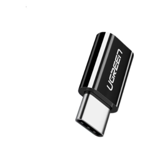 Адаптер Ugreen us157 (30391) usb-c to micro usb adapter. цвет: черный 30391_
