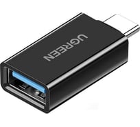 Адаптер Ugreen us173 (20808) usb-c to usb 3.0 a female adapter. цвет: черный _ 20808