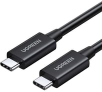 Кабель Ugreen us507 (30691) usb4 type c male to type c male 5a cable. длина: 0,8 м. цвет: черный 30691_