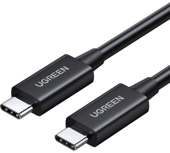 Кабель Ugreen us507 (30691) usb4 type c male to type c male 5a cable. длина: 0,8 м. цвет: черный 30691_