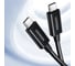 Кабель Ugreen us507 (30691) usb4 type c male to type c male 5a cable. длина: 0,8 м. цвет: черный 30691_ 4