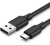 Кабель Ugreen us287 usb-a 2.0 to usb-c cable nickel plating. длина: 1,5м. цвет: черный 60117