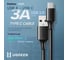 Кабель Ugreen us287 usb-a 2.0 to usb-c cable nickel plating. длина 1 м. цвет: черный 60116 4