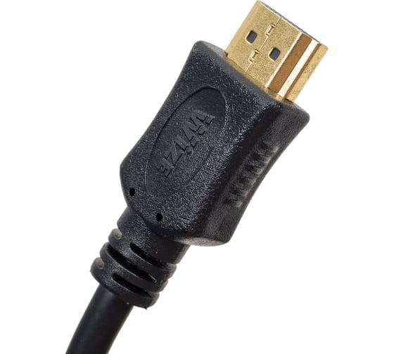 Кабель HDMI Wize C-HM-HM-5M 5 м, v.2.0, 19M/19M, 4K/60 Hz 4:4:4, Ethernet, позолоченные разъемы, экран, черный, пакет 6 121634