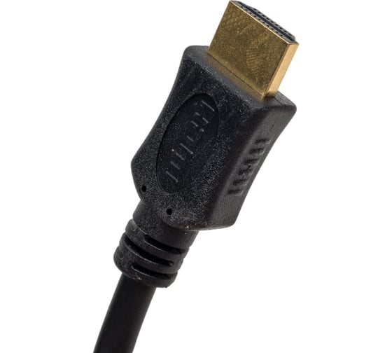 Кабель HDMI Wize C-HM-HM-5M 5 м, v.2.0, 19M/19M, 4K/60 Hz 4:4:4, Ethernet, позолоченные разъемы, экран, черный, пакет 6 121634