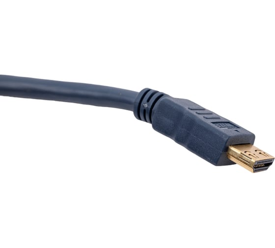 Кабель HDMI Wize CP-HM-HM-1M 1 м, v.2.0, K-Lock, soft cable, 19M/19M, 4K/60 Hz 4:4:4, Ethernet, позолоченные разъемы, экран, темно-серый, пакет 6 121639