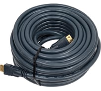 Кабель HDMI Wize CP-HM-HM-15M 15 м, v.2.0, K-Lock, soft cable, 19M/19M, 4K/60 Hz 4:2:0/30 Hz 4:4:4, Ethernet, позолоченные разъемы, экран 6 132597