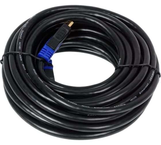 Кабель HDMI Wize WAVC-HDMI-7.5M 7.5 м, v.2.0b, 19M/19M, 4K/60 Hz 4:2:0/30 Hz 4:4:4, 28 AWG, HDCP 1.4, HDCP 2.2, Ethernet, позолоченные разъемы 135799