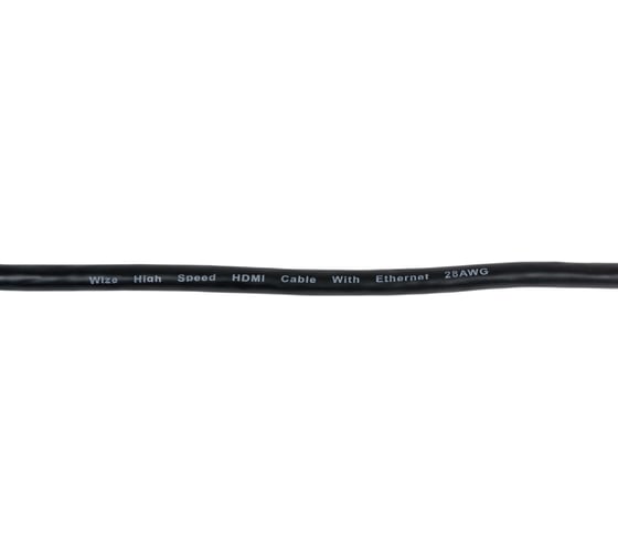 Кабель HDMI Wize WAVC-HDMI-7.5M 7.5 м, v.2.0b, 19M/19M, 4K/60 Hz 4:2:0/30 Hz 4:4:4, 28 AWG, HDCP 1.4, HDCP 2.2, Ethernet, позолоченные разъемы 135799