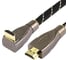 Кабель HDMI Wize WAVC-HDMIRA-7M 7 м., v.2.0, 19M/19M, 4K/60 Hz 4:4:4, 26 AWG, HDCP 1.4, HDCP 2.2, Ethernet, позолоченный угловой разъем 139539 1