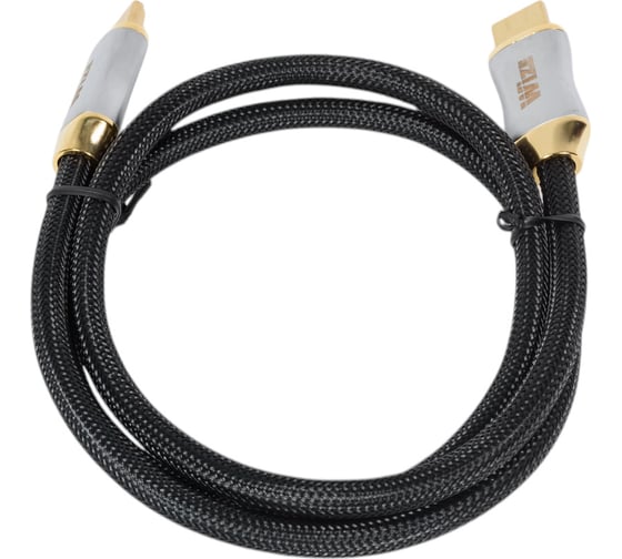 Кабель HDMI Wize WAVC-HDMI8K-1M 1 м, v.2.1, 19M/19M, 8K/120Hz/60Hz, 4K/144Hz/120Hz 4:4:4, eARC, HDCP 2.3/EDID/ HEC/CEC/ DDC, 30 AWG 139457
