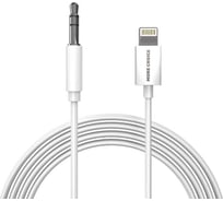 Аудиокабель More Choice AUX 3.5mm Type-C 1м UK22a White