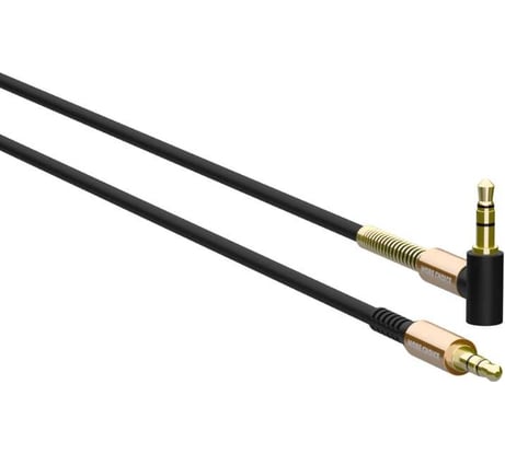 Аудиокабель More Choice AUX 3.5mm 1.0м UK11 Black