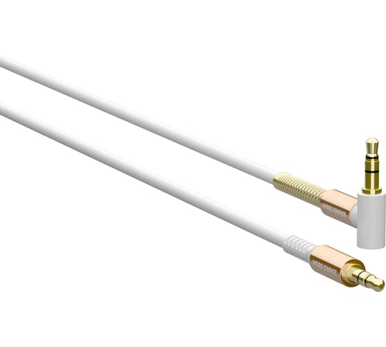 Аудиокабель More Choice AUX 3.5mm 1.0м UK11 White