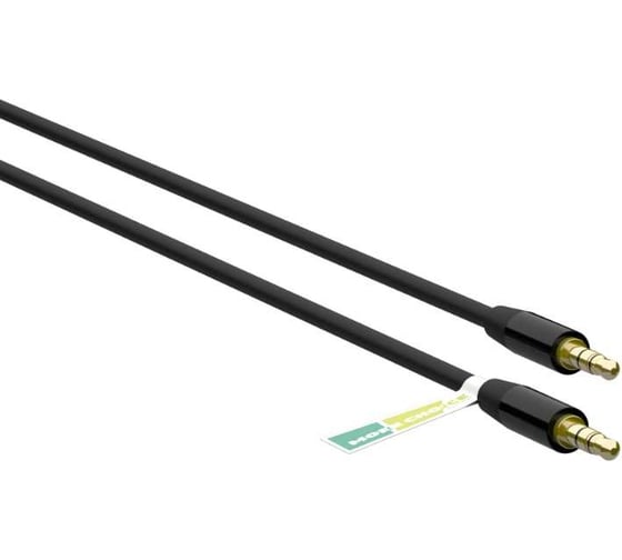 Аудиокабель More Choice AUX 3.5mm 1.2м UK13 Black