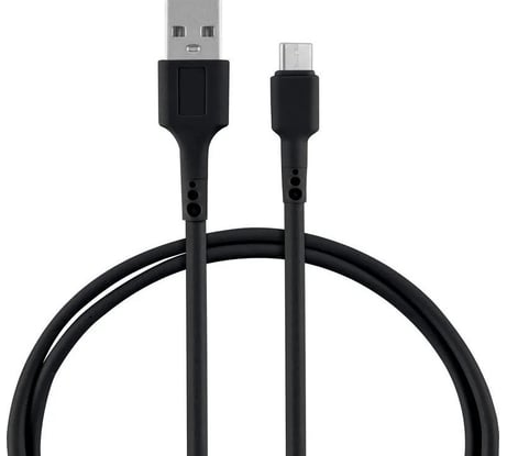 Кабель ENERGY ET-30 USB/Type-C, цвет - черный 104115
