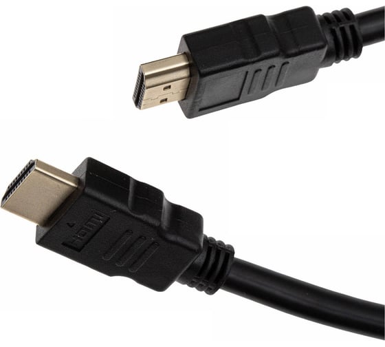 Аудио-видео кабель CACTUS CS-HDMI.1.4-10 HDMI (m)/HDMI (m) 10м. позолоч.конт. черный 1723675