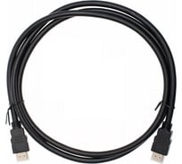 Аудио-видео кабель CACTUS CS-HDMI.1.4-1.5 HDMI (m)/HDMI (m) 1.5м. позолоч.конт. черный 1723663