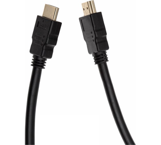 Аудио-видео кабель CACTUS CS-HDMI.1.4-1.5 HDMI (m)/HDMI (m) 1.5м. позолоч.конт. черный 1723663