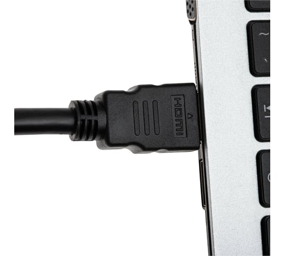 Аудио-видео кабель CACTUS CS-HDMI.1.4-1.5 HDMI (m)/HDMI (m) 1.5м. позолоч.конт. черный 1723663