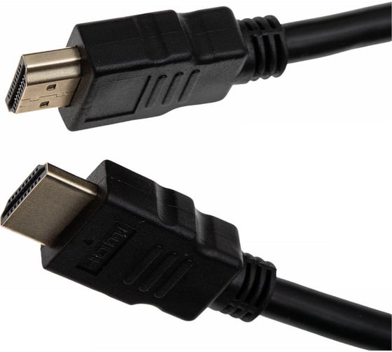 Аудио-видео кабель CACTUS CS-HDMI.1.4-1.8 HDMI (m)/HDMI (m) 1.8м. позолоч.конт. черный 1723666