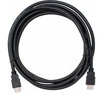 Аудио-видео кабель CACTUS CS-HDMI.1.4-3 HDMI (m)/HDMI (m) 3м. позолоч.конт. черный 1723671