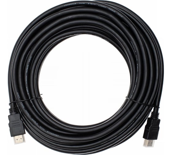 Аудио-видео кабель CACTUS CS-HDMI.1.4-7 HDMI (m)/HDMI (m) 7м. позолоч.конт. черный 1723673 1