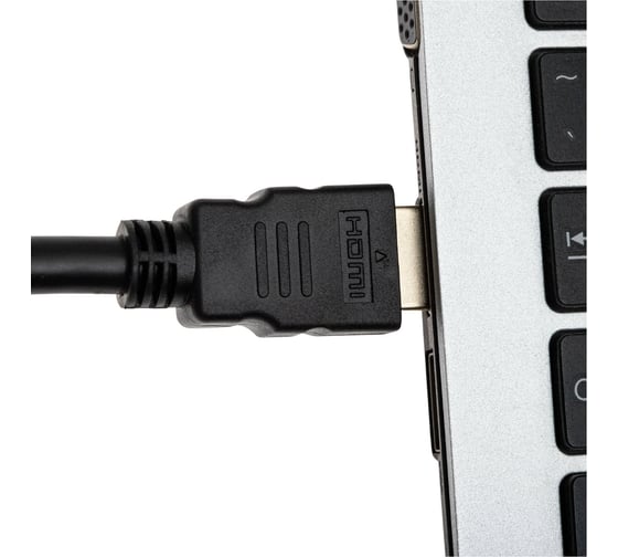 Аудио-видео кабель CACTUS CS-HDMI.1.4-7 HDMI (m)/HDMI (m) 7м. позолоч.конт. черный 1723673