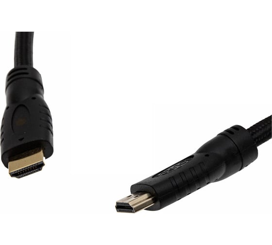 Аудио-видео кабель CACTUS CS-HDMI.2-10 HDMI (m)/HDMI (m) 10м. позолоч.конт. черный 1723660