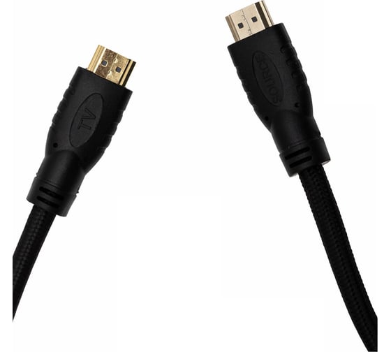 Аудио-видео кабель CACTUS CS-HDMI.2-10 HDMI (m)/HDMI (m) 10м. позолоч.конт. черный 1723660
