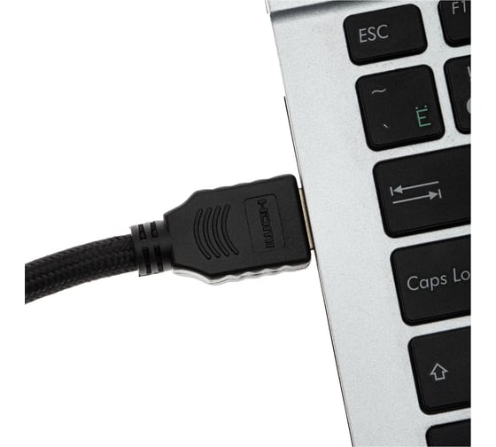Аудио-видео кабель CACTUS CS-HDMI.2-1.5 HDMI (m)/HDMI (m) 1.5м. позолоч.конт. черный 1723651
