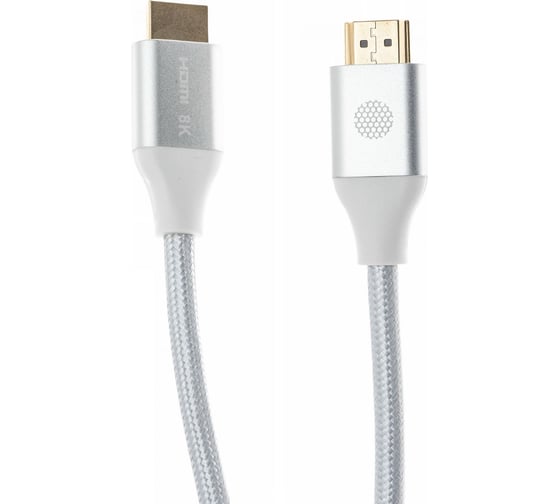 Аудио-видео кабель CACTUS CS-HDMI.2.1-5 HDMI (m)/HDMI (m) 5м. позолоч.конт. серебристый 1723646