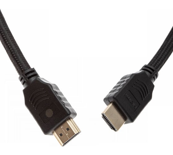Аудио-видео кабель CACTUS CS-HDMI.2-5 HDMI (m)/HDMI (m) 5м. позолоч.конт. черный 1723656