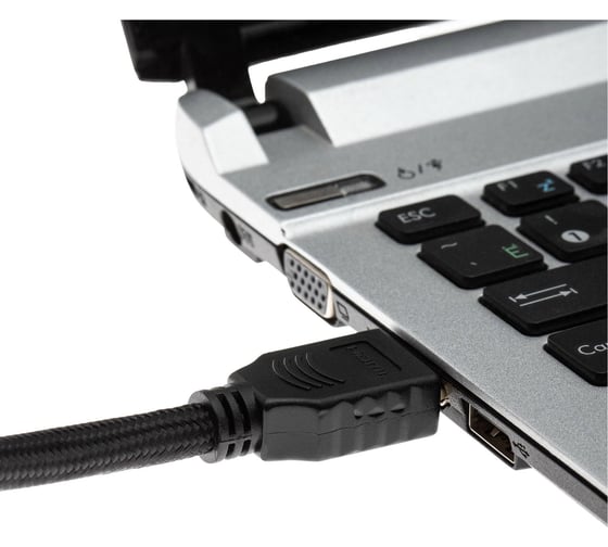 Аудио-видео кабель CACTUS CS-HDMI.2-5 HDMI (m)/HDMI (m) 5м. позолоч.конт. черный 1723656