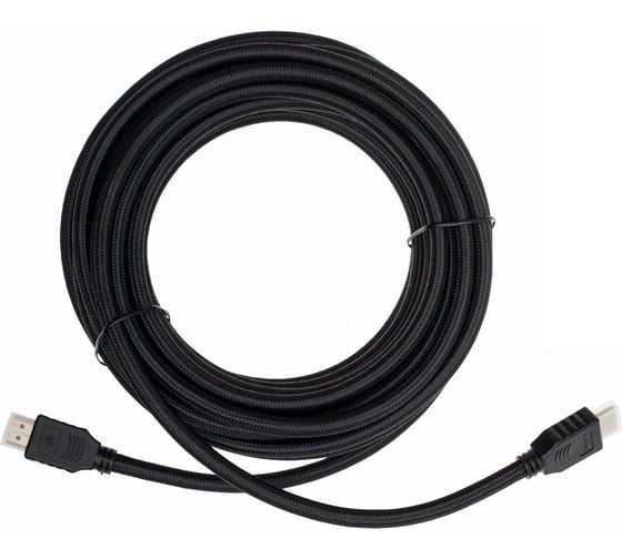 Аудио-видео кабель CACTUS CS-HDMI.2-7 HDMI (m)/HDMI (m) 7м. позолоч.конт. черный 1723658