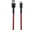 Кабель STIMA для зарядки смартфонов и других устройств usb 2.0 - type-c, красно-черный NC10-07 2