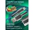 Кабель STIMA для зарядки смартфонов и других устройств usb 2.0 - micro usb, сине-черный NC10-47 3