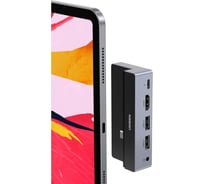 USB концентратор UGREEN для iPad Pro хаб, 2 x USB 3.0, HDMI, 3,5 мм jack, PD 70688
