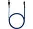 Кабель STIMA для зарядки смартфонов и других устройств usb 2.0 - lightning, сине-черный NC10-24 2