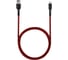 Кабель STIMA для зарядки смартфонов и других устройств usb 2.0 - lightning, красно-черный NC10-03 2