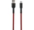 Кабель для зарядки смартфонов и других устройств STIMA usb 2.0 - micro usb, красно-черный NC10-28 1