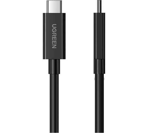 Кабель для зарядки и передачи данных Ugreen Thunderbolt 4 Type C, 0.8м, резиновое покрытие, черный 30389 1