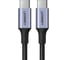 Кабель Ugreen USB C в алюминиевом корпусе с оплеткой, цвет черный, 2 м 70429 1