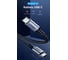 Кабель Ugreen USB C в алюминиевом корпусе с оплеткой, цвет черный, 2 м 70429 2
