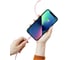 Кабель Ugreen USB C - Lightning, силиконовая оболочка, цвет розовый, 1 м 60625 3