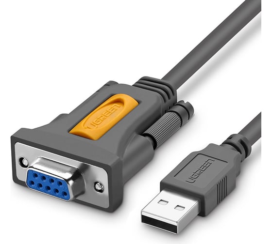 Кабель-адаптер Ugreen USB 2.0 A-DB9 RS-232, 2 м 20222