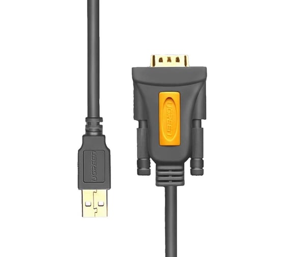 Кабель-адаптер Ugreen USB 2.0 A-DB9 RS-232, 2 м 20222